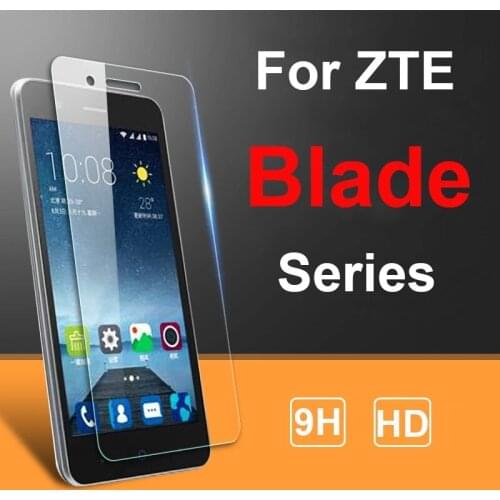 2PCS HD Screen Protector For ZTE Blade A3 A5 A7 2019 L8 V9 V10 Vita A6 Lite A530 Tempered Glass Safety Film Protective Cover