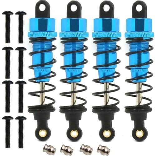 2PCS / 4PCS 1:10 Aluminum Alloy Shock Absorber Damper Assembled 82mm Adjustable For RC Car 1/10 TAMIYA CC01 Tamiya Upgrade Parts