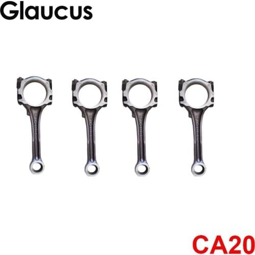 4pcs CA20S engine connecting rod for Nissan Stanza Prairie M11/M12 Auster Bluebird Laurel C32 Skyline Cedric/Gloria Y30 2.0 L