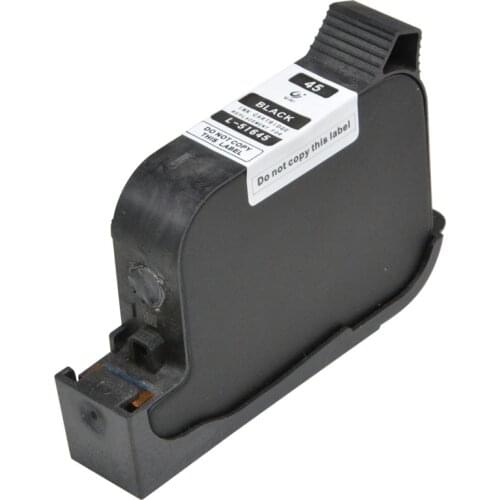 1Pcs Black For HP 45 Ink Cartridge Inkjet Print Cartridge For Ink Cartridges Of Garment Machine Plotter