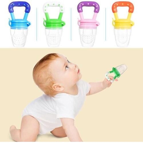 Baby Pacifier Bottle Feeding Fruit Music Newborn Food Supplement Bite Juice Feeder Baby Nimbler Pacifier For Fruit Portable
