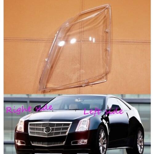 For Cadillac CTS 2010 2011 2012 2013 2014 2015 Headlight Shell Lamp Shade Transparent Cover Headlight Glass Headlamp Cover
