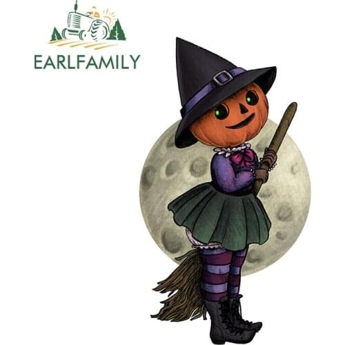 EARLFAMILY 13cm x 7.3cm For Spooky Susie Decal Scratch-Proof Funny Car Stickers Bumper Graffiti Windshield ATV Vinyl Car Wrap