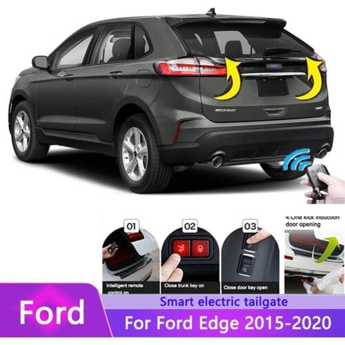 Electric Tailgate For Ford Edge 2015-2020 Power Trunk Lift Electric Hatch Tail Gate Auto Rear Door Tail Box Intelligent
