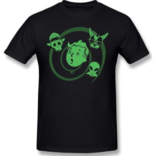 Wild Wasteland Perk - Fallout Casual T Shirt Hot Sale Wasteland Tee Shirt 100% Cotton O Neck T-shirts