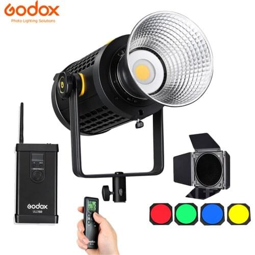 Godox UL150 Silent LED Video Continuous Light CRI96 5600K White 150W Studio Photo Lighting with APP Remote Controller