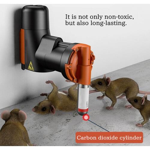 Intelligent Automatic Humane Non-Toxic Rat and Mouse Trap Kit Rat Mouse Multi-catch Trap Machine With CO2 Cylinders