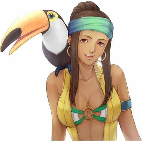 Lovely Anime Girl Waterproof Fine DecalVinyl High Quality Anime Surfboard Decal Laptop Decoration Car Stickers Kk13*13cm