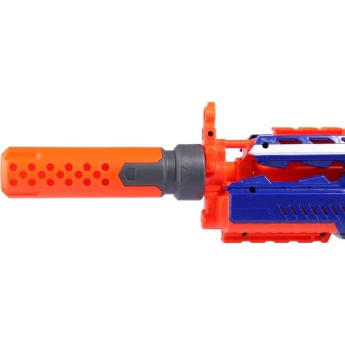 Modified Front Tube Decoration for Nerf - Orange + Grey For Nerf Gun Modification
