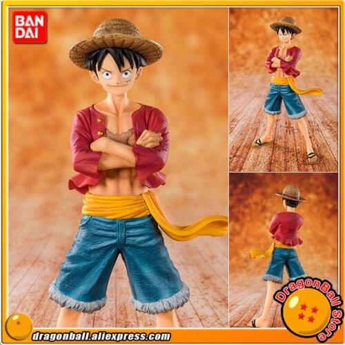 Japan Anime "ONE PIECE" Original BANDAI SPIRITS Figuarts ZERO Action Figure - Straw Hat Luffy