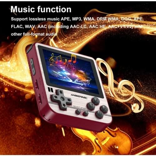 RG280V Retro Mini Handheld Game Console Open Sourse System PS1Player 2.8Inch IPS
