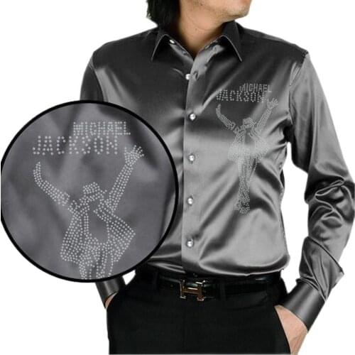SHIERXI Men's Tuxedo Shirts