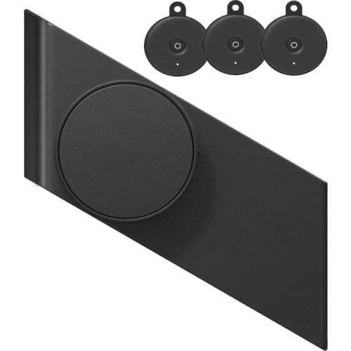 New Version Sherlock S3 Black Smart Lock With 3Pc Keys Home Keyless Lock Easy Installation Electronic Door Wireless App Control