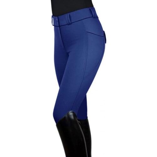 Plus Size Fashion Women Pants Gym High Waist Hip Lift Breeches Horse Riding Pants Seamless Skinny Equestrian Trousers