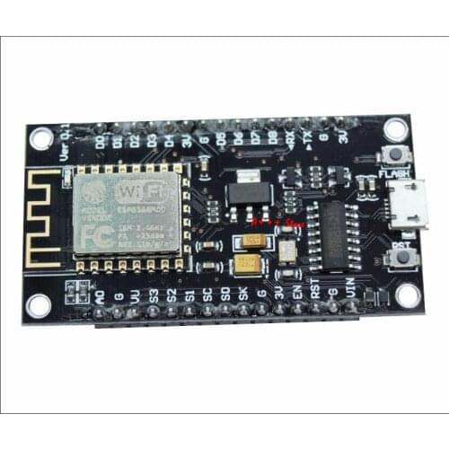 10PCS Wireless module NodeMcu v3 Lua WIFI Internet development board ESP8266 with pcb Antenna and usb port ESP-12E CH340