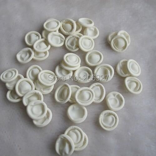 NA-46 10pcs Nail Art Disposable Finger Cots Nail Art Latex Finger cots