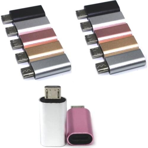 Lot 10pcs Micro 5pin Male to 8pin Female USB OTG Data Charger Adapter Converter For Samsung Xiaomi Huawei iPhone Connector