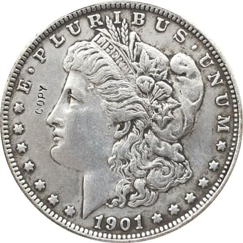 1901 USA Morgan Dollar coins COPY