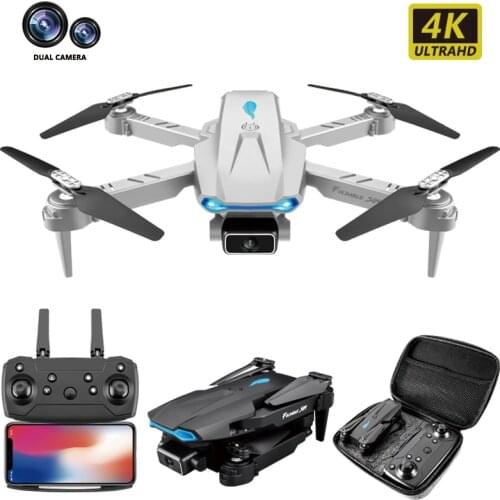 2021 New S89 pro 4k Drone, Dual HD Camera, Visual Positioning, 1080P, WiFi, Fpv, Height Hold, VS V4 Quadcopter, Toy