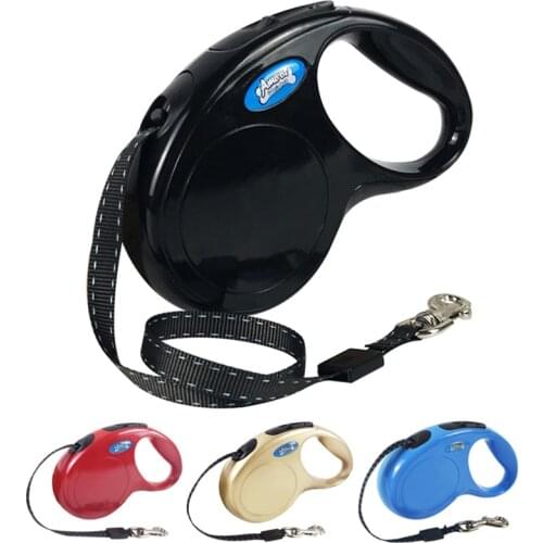 Automatic Retractable Dog Leashes Leads Reflective Leash For Small Medium Large Dogs Outdoor Walking Running Training