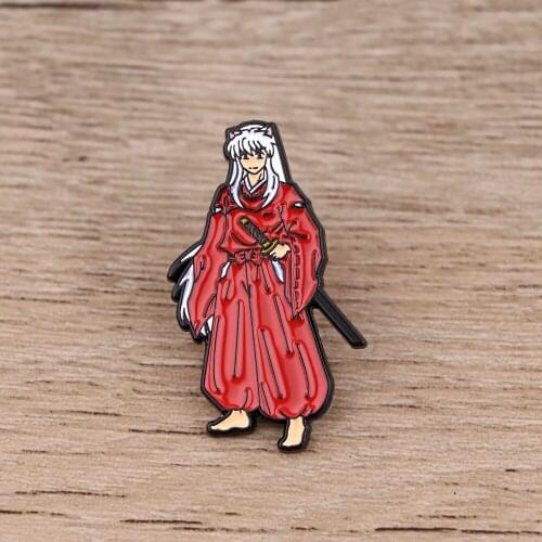 BG1094 Anime Figure Cool Metal Enamel Pins and Brooches for Lapel Pin Backpack Bags Badge Collar Jewelry