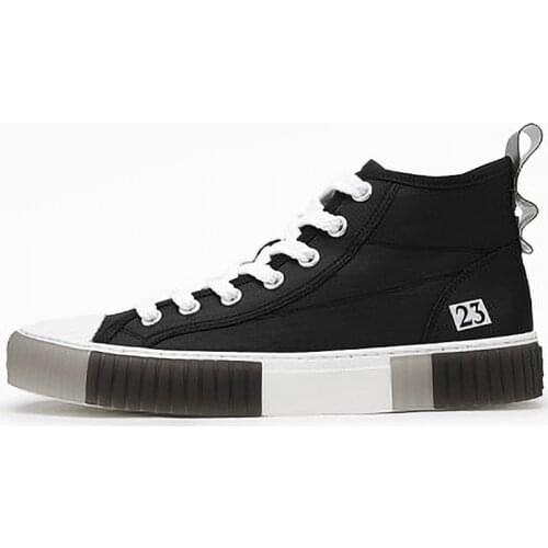 CAMEL High Quality Fashion High top Comfortable Vulcanized Soft Sneakers Men canvas shoes Breathable Non-slip Footwear