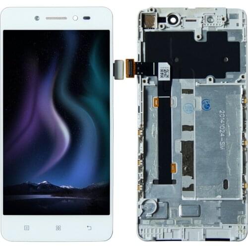 For Lenovo S90-T S90-A S90 Touch Screen Digitizer LCD Display Assembly Frame Free Shipping