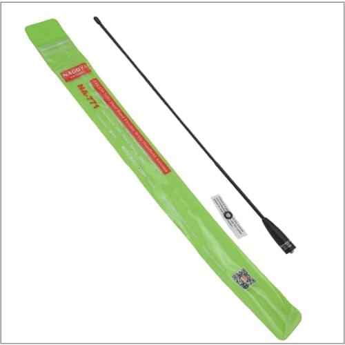 Original Nagoya NA-771 SMA-Female 144/430MHz Dual Band Flexible Whip Handheld Antenna