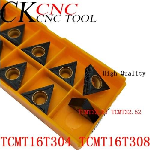 10pcs TCMT16T304 TCMT16T308 UC5115 carbide inserts high quality for cnc turning lathe tool holder boring bar cast iron TCMT16T