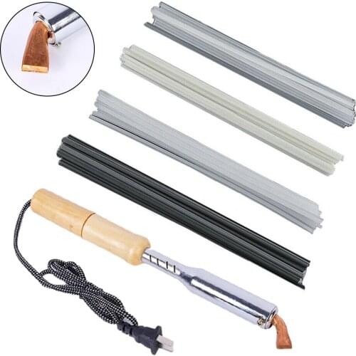 75W 220V 10-3/4" Multipurpose Electric Soldering Iron Plastic Welding Kit TPO TEO PP Rod Car Bumpers Auto Welder Repair