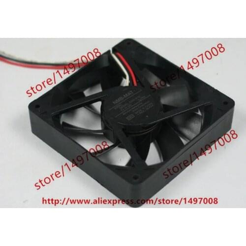 NMB-MAT 2806RL-09W-B19 DC 7V 0.08A 70X70X15mm Server Cooling Fan