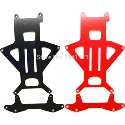 RFDTYGR RC Mini 4wd 1.5mm FRP Glass Fiber VS EVO Chasis Set Custom FRP Parts For Tamiya MINI 4WD C101 1Set/lot