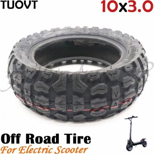 TUOVT High Quality 10x3.0 Off Road Tire 10 Inch Suitable For Kugo M4 Pro S13 Electric Scooter Accessories