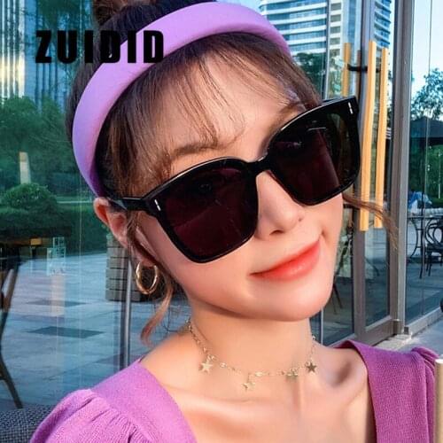 ZUIDID Women Sunglasses Ladies 2020 New Fashion Square Frame Sun Glasses Men Luxury Brand UV400 Oculos De Sol Masculino