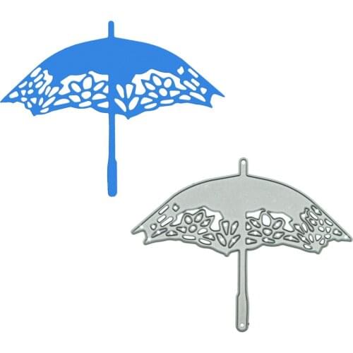 Umbrella Pattern Cutting Dies Scrapbooking Die Cutter For DIY Paper Card Photo Album Clipart Decorating Metal Mold
