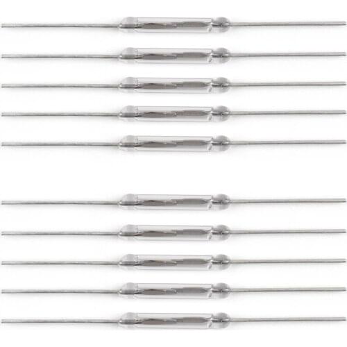 Y213 Dry Reed Pipe Magnetic Control Switch 2*14 mm Normally Open Magnetic Induction Switch 10pcs/lot