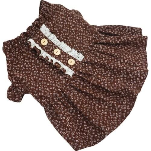 Winter Dog Dress French Bulldog Clothes Poodle Bichon Frise Pug Clothing Welsh Corgi Dog Costume Pet Dresses Outfit Dropshiping