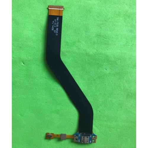 100pcs/Lot For Samsung Galaxy Tab 4 10.1 T530 T535 T531 USB Dock Connector Charger Charging Port Flex Cable Ribbon Parts