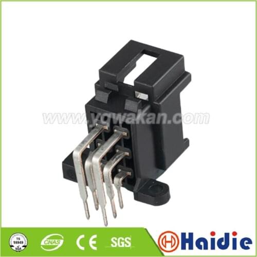 2sets 6pin PCB plug auto wiring harness 6way plug pin connector 9-966140-5