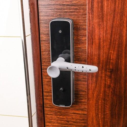 3/1 Pcs Door Knob Cover Silicone Thicken Door Handle Glove Wall Protectors Door Knob Home Accessories