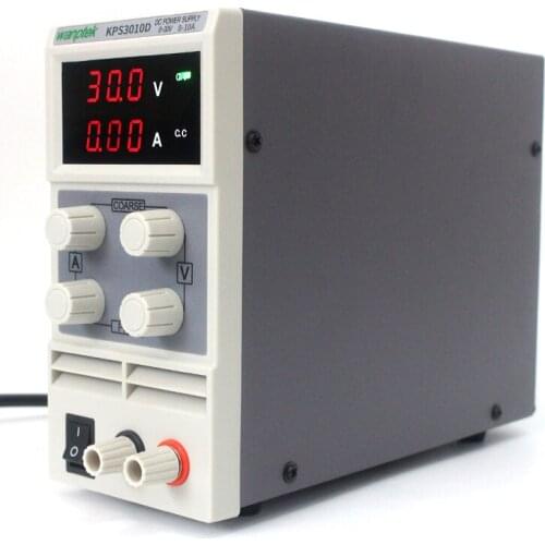 3 Digital LED 0~30V 10A Switching Adjustable DC Power Supply Adjustable 220V voltage regulator