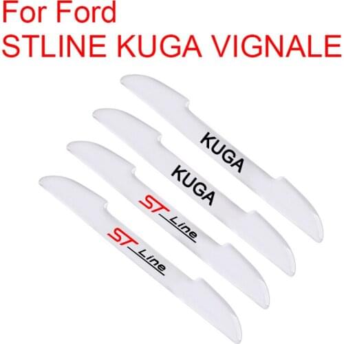4pcs Car door Prevent impact for ford kuga 1 2 Vignale st stline Car Accessories