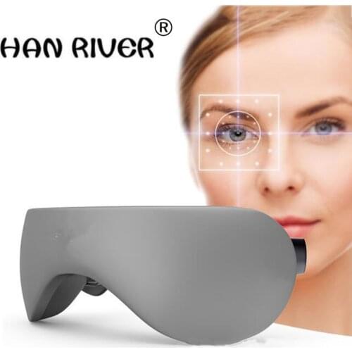 Wireless 3D Rechargeable Green Light Eye instrument Restore vision Eye Massager Child Myopia Treatment Massage eye glasses