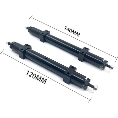 All-metal Non-powered Rear Wheel Axle 120MM 140MM for 1/14 TAMIYA RC Truck Tractor Trailer Spare Parts