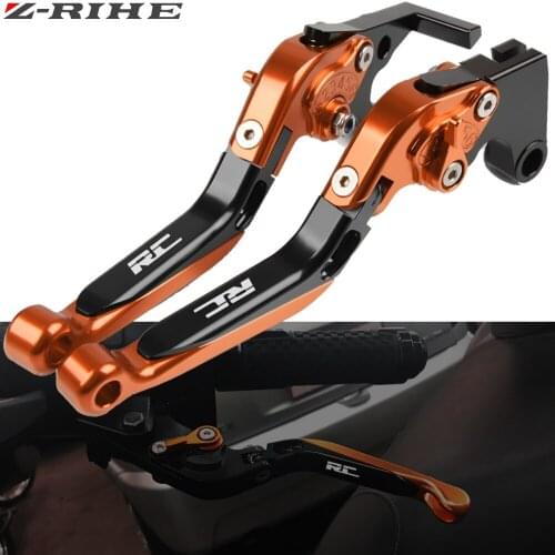 For RC125 RC 125 2011 2012 2013 2014-2017 CNC Aluminum Motorcycle Adjustable Folding Foldable Extendable Brake Clutch Levers