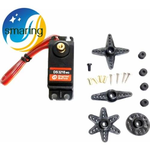 DS3218 Full Metal Gear Digital Steering Servo 20KG High Torque Motor To DIY Smart Robot Tank Car Chassis Arm Hunoid Part kit