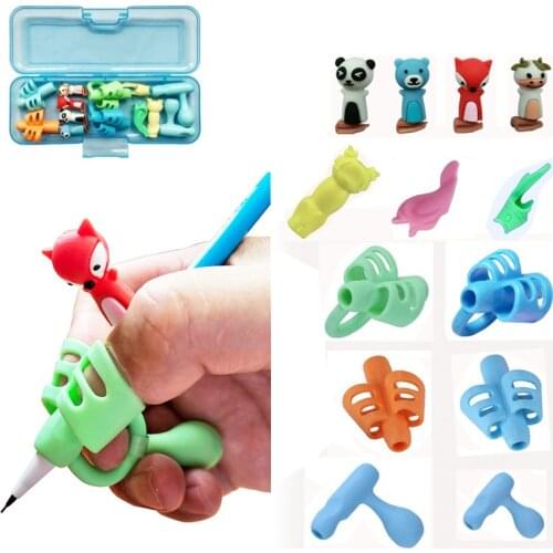 Pencil Grips 16PCS for Kids Handwriting Children Pen Writing Aid Grip Set, Ergonomic Training Pen Grip Posture Correction Tool