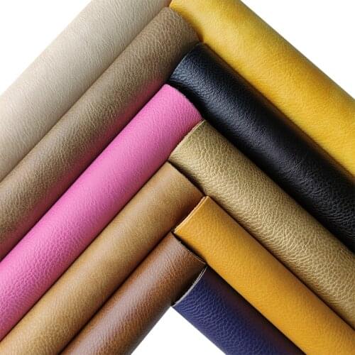 135x30cm Litchi Grain Vintage Design PU Faux Leather Fabric Sheet for Making Shoe/Bag/Wallet/Decoration/Earring/Craft/Sewing