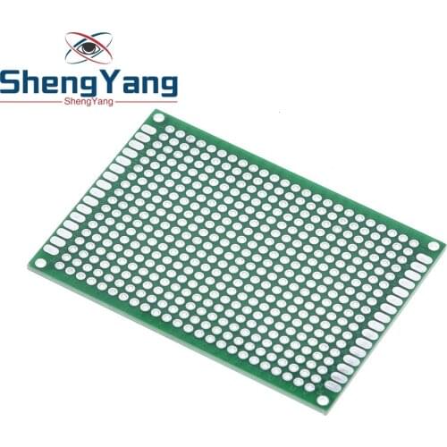 TZT Breadboard Bread Board Prototype 5X7cm 432 Points Double side Super Highly quality Best pices Green