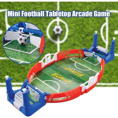 Mini Football Tabletop Arcade Game Kids Adults Table Soccer Mini Interactive Play Toy For Children Have Fun At Home Office Gifts